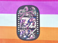 Madoka and Homura Sticker (Homumado) | Holographic Waterproof Vinyl Sticker | Madoka Magica | Yuri