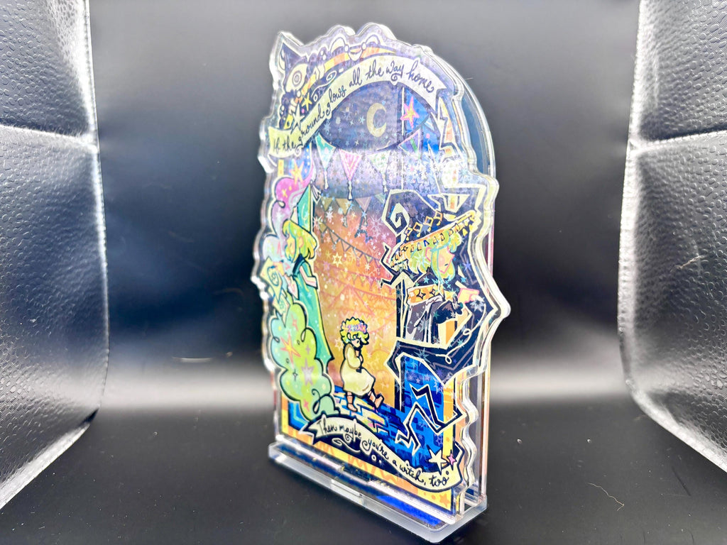 Witch Hat Atelier Standee | Coco Brim Hat and Apprentice Witch with LED Light
