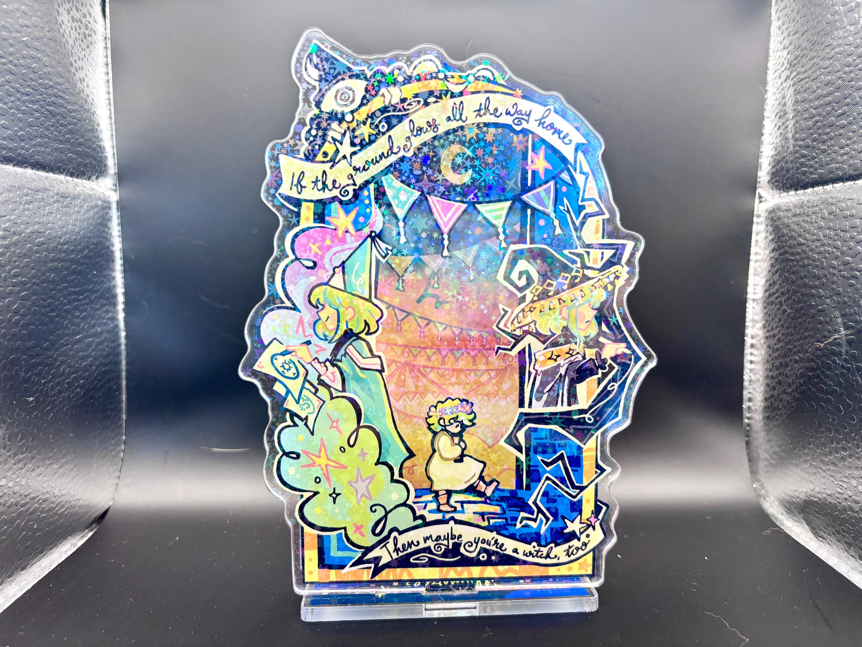 Witch Hat Atelier Standee | Coco Brim Hat and Apprentice Witch with LED Light